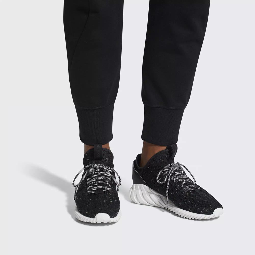 Adidas Tubular Doom Sock Primeknit Tenis Negros Para Hombre (MX-38017)